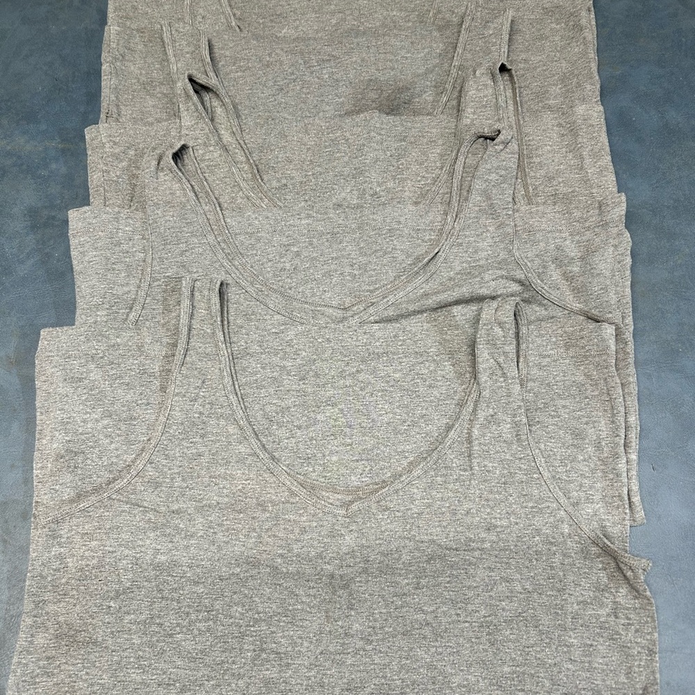5 Gray ladies Tank Tops